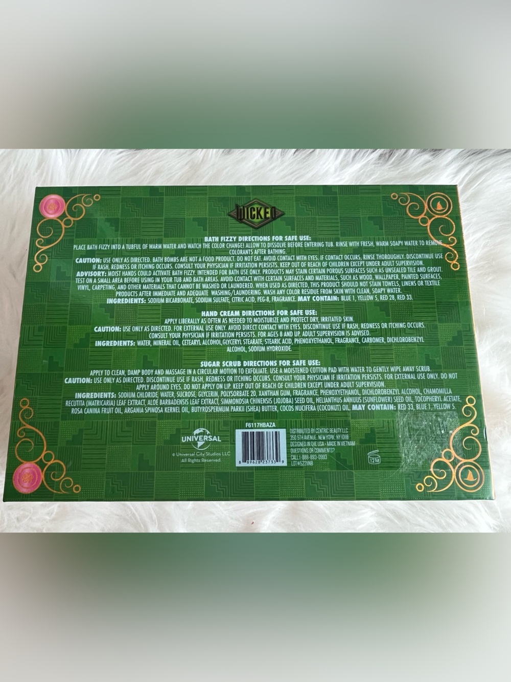 šš Wicked Luxury Bath Collection ā 8 Piece Gift Set Universal Studios Brand New - Picture 6 of 6